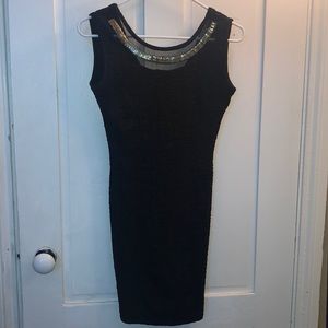 Charlotte Russe Black Fitted Dress